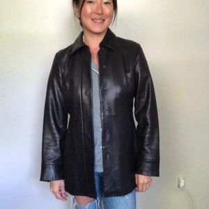 Banana Republic leather jacket